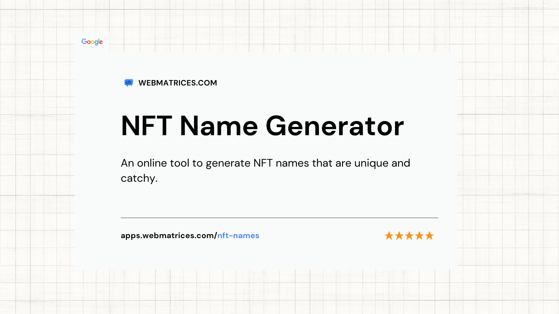 NFT Name Generator